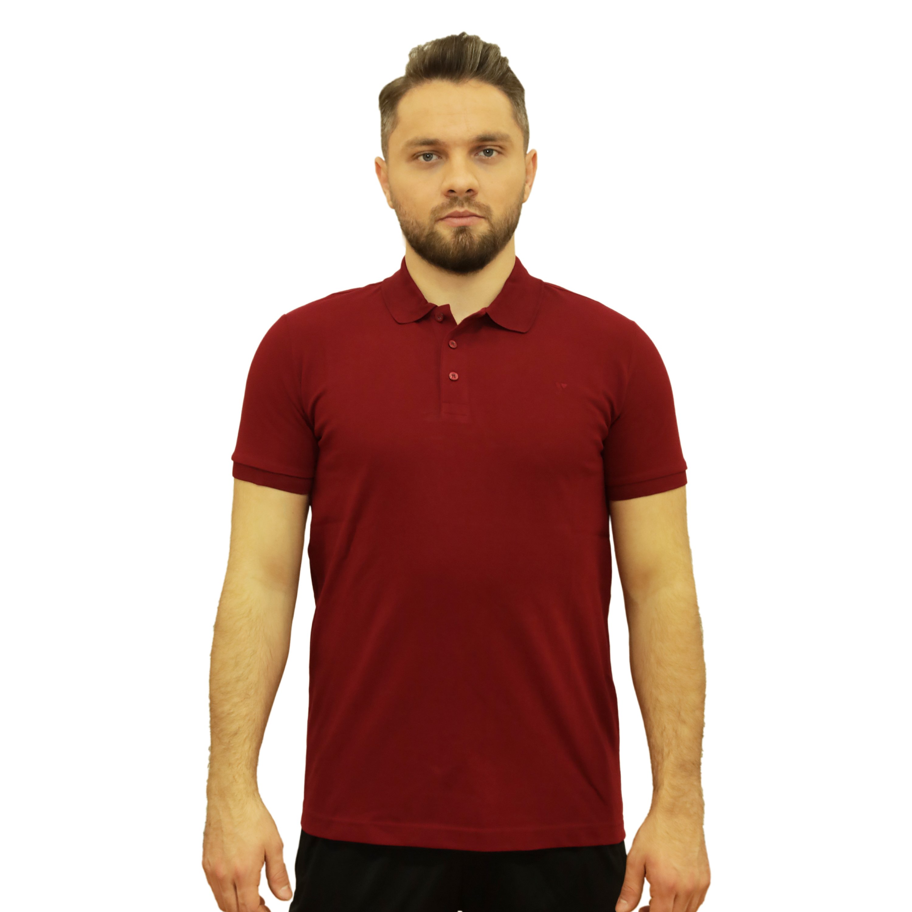 Bordo Polo Yaka Tişört