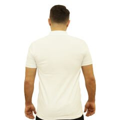 Beyaz Polo Yaka Tişört