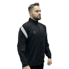 Unisex Kapüşonlu Siyah Yağmurluk