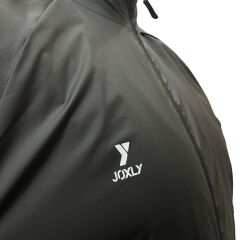 Unisex Kapüşonlu Siyah Yağmurluk