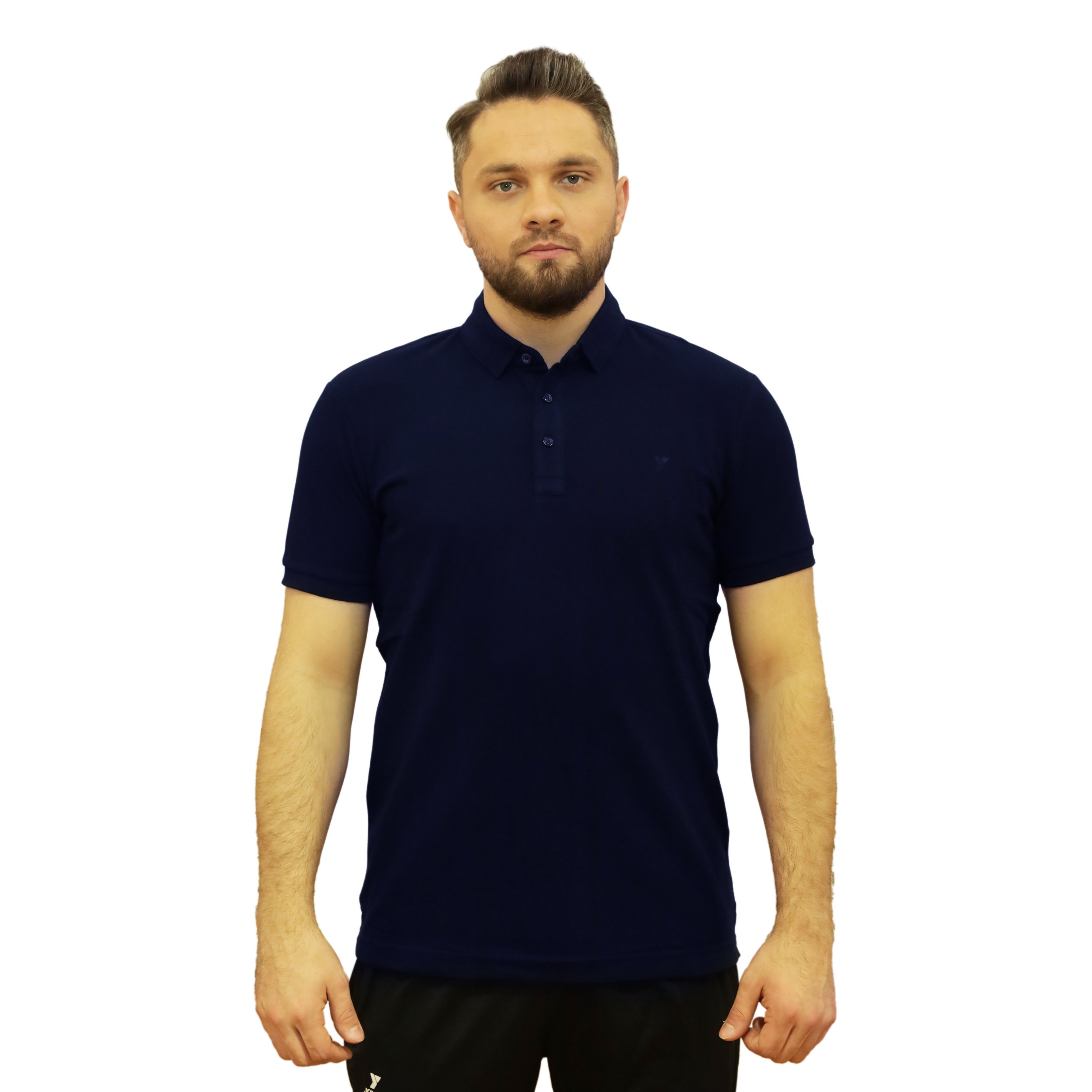 Lacivert Polo Yaka Tişört
