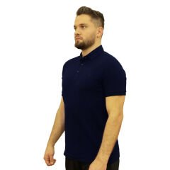 Lacivert Polo Yaka Tişört