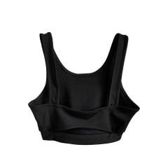 Siyah Askılı Crop Top Büstiyer