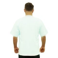 Beyaz Erkek Oversize Tişört S