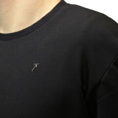 Siyah Erkek Oversize Tişört 3XL