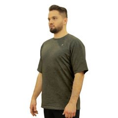 Antrasit Erkek Oversize Tişört 3XL