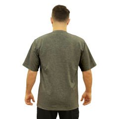 Antrasit Erkek Oversize Tişört 3XL