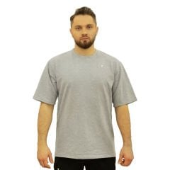 Gri Erkek Oversize Tişört 3XL