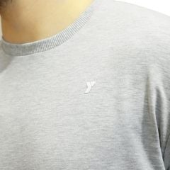 Gri Erkek Oversize Tişört 3XL