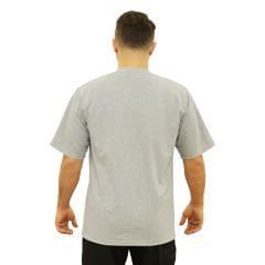 Gri Erkek Oversize Tişört 3XL