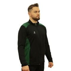 Tam Fermuarlı Çift Renk Unisex Eşofman Üstü
