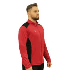 Tam Fermuarlı Çift Renk Unisex Eşofman Üstü
