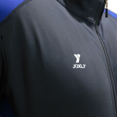 Tam Fermuarlı Çift Renk Unisex Eşofman Üstü