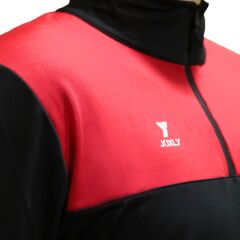 Yarım Fermuarlı Çift Renk Unisex Eşofman Üstü